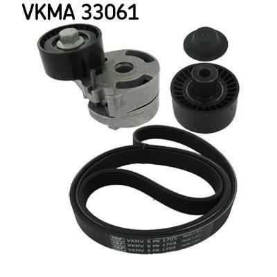 SKF Kit courroie d'accessoire VKMA 33061