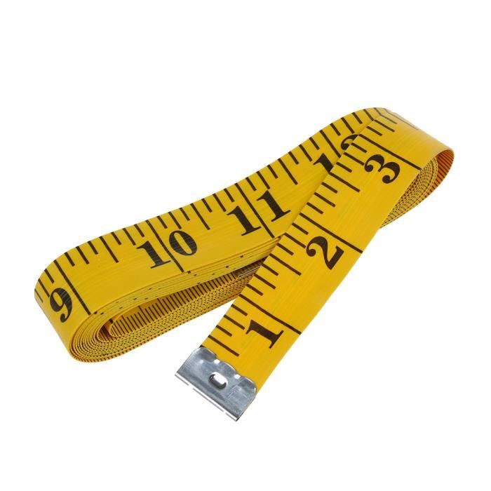 Lot de 1/3/5/10 Mètre à ruban Plastique Mesure Couture Measure Tape Règle 150cm 