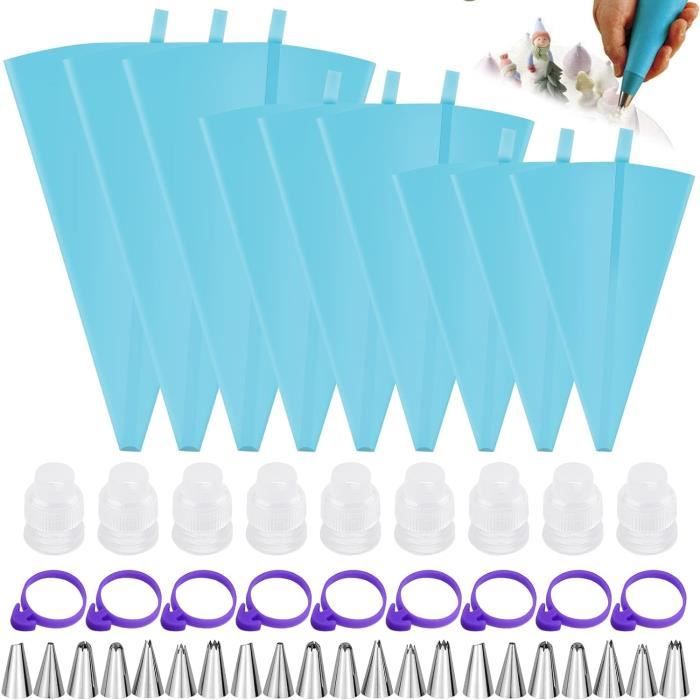 Douille Patisserie 82 Pièces Poche À Douille Acier Inoxydable Diy Douille Patisserie 82 Pièces Poche À Douille Acier Inoxydable Diy
