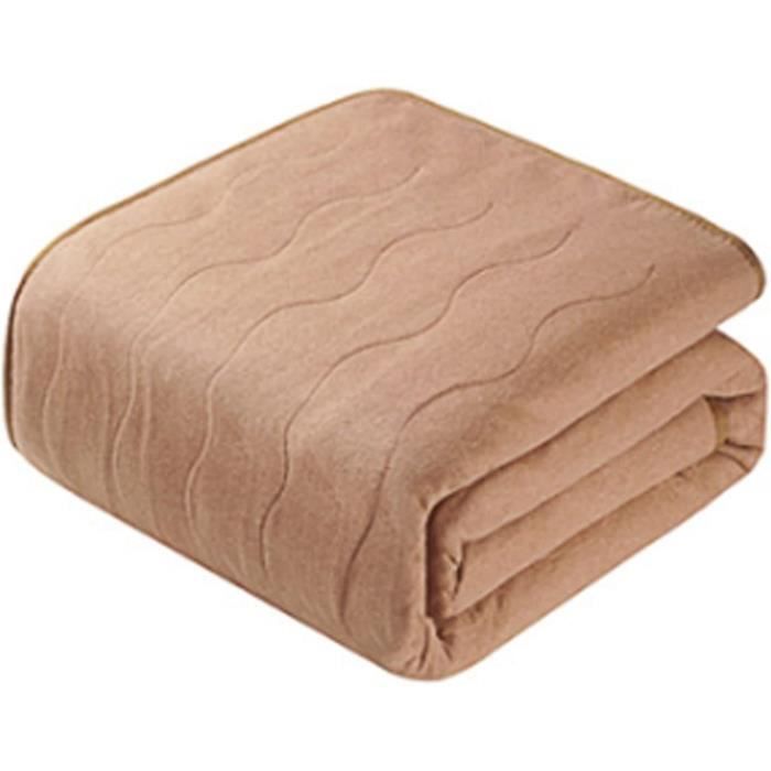 Double Couverture Électrique Coussin Chauffant Portable Couvertures