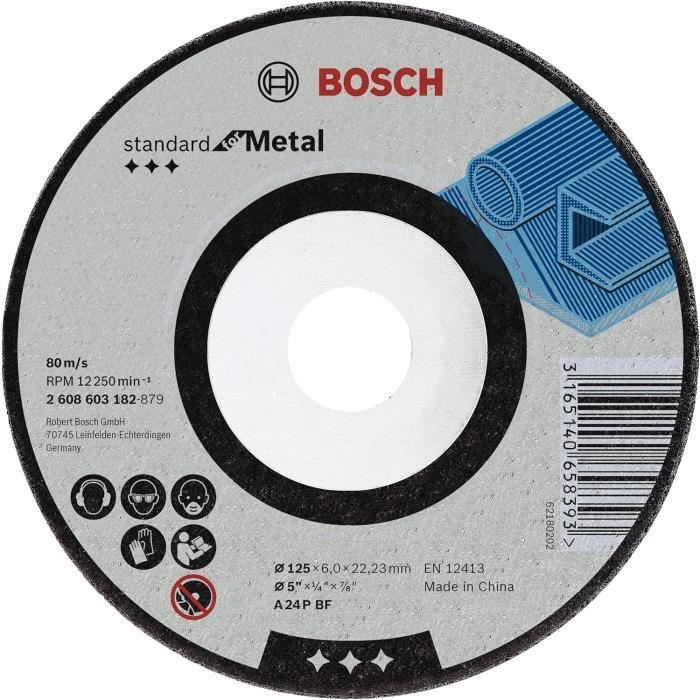 Meule à ébarber Fischler – 125 X 11,8 X 32 Mm – Neuve