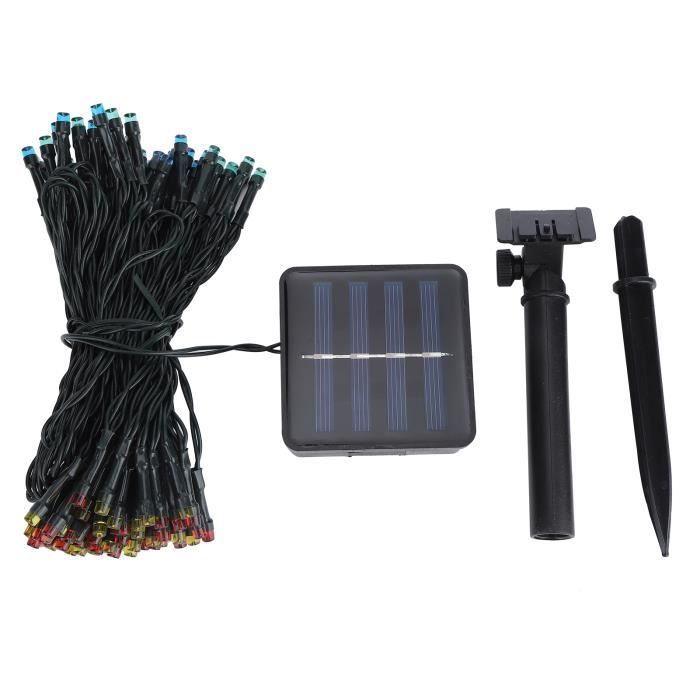 Guirlande Lumineuse Solaire érable Et Citrouille - 36 LED, 700 Cm - Étanche, Décor Automne Halloween - Pour Jardin, Terrasse, Cour