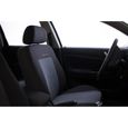 Housse De Siège Voiture Auto pour Suzuki Vitara I II III Elegance P2 1+1 Gris Tissu de revetement/velours avec mousse avant-1