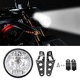 7 pouce Phare Moto LED Clignotant Universel Avant Feu Lampe Lumière  -PEL-1