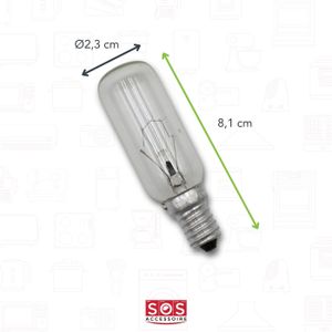 Ampoule E14 T22 15 W pour réfrigérateur - Rue du Commerce