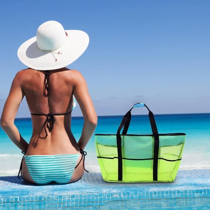 Sac De Plage Xxl Extra Large Famille Grand Sac De Plage Pliable