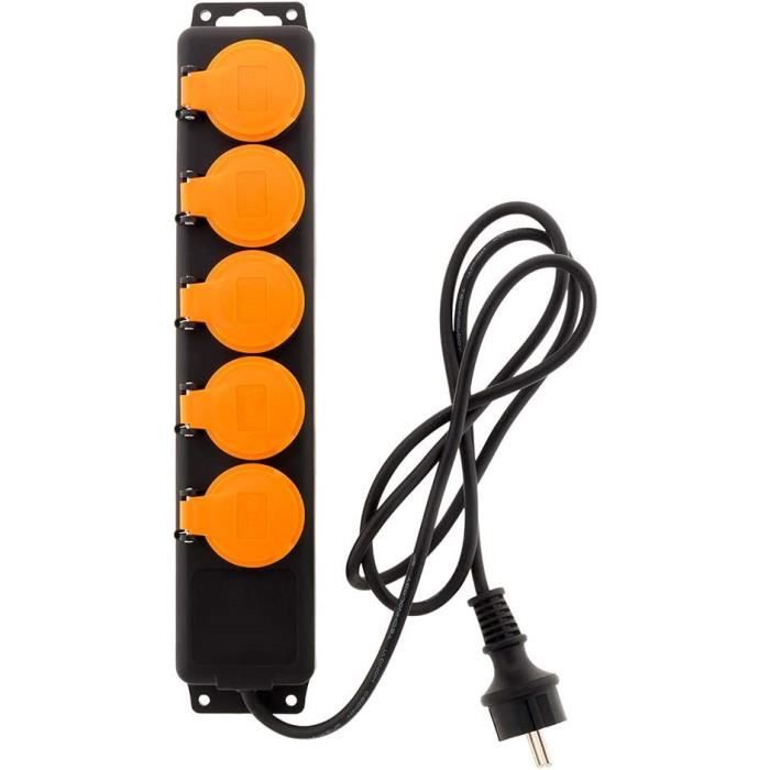 Adaptateur 12V 1.0A Pour Décorations Gonflables - Étanche IP44, Câble 2m, Certification UL