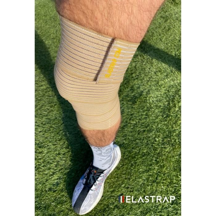 Lot De 4 Bandages Élastiques 5,1 Cm - Compression Forte Réutilisables Pour Sport & Quotidien