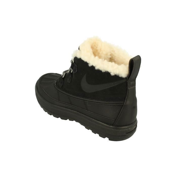 Bottes Nike Woodside Chukka 2 Femme 537345 - Noir - Lacets - Hauteur de la  tige moyenne - Synthétique