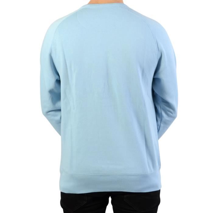 Sweat Ellesse Heritage EH H CREW NECK UNI ELLESSE Sweat Homme Manches longues Bleu Bleu ciel Cdiscount Pret a Porter