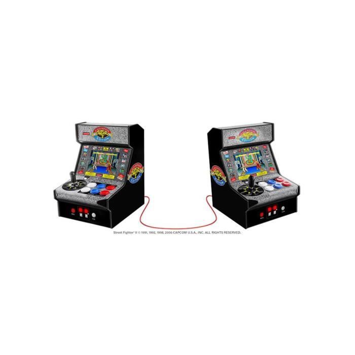 Console De Jeu Rétro Portable 23 Jeux – Brick Game écran 8,5x4 Cm, Rétroéclairage Bleu Réglable, Rechargeable