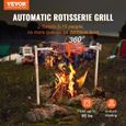 Rôtissoire Barbecue - VEVOR - Barbecue à Cochon de Lait Rôtissoire Tournebroche Électrique 117 cm 41 kg-2