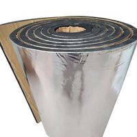 Tapis Insonorisation Voiture 15 Mm - Aluminium Et Mousse, 0.5 M², Adhésif, Pour Portières Et Capot, Isolation Phonique Et Thermique