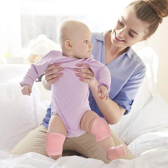 Genouillere Bebe Genouillères Antidérapantes Bébé - Lot De 2 Paires Ajustables 6-24 Mois Genouiere Bebe