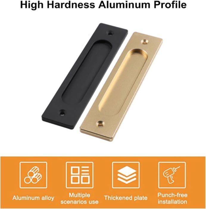 Maniglie Per Profili Alluminio Serie 30 - Set Di 2 Nero Con Dadi E Viti - Foto 11