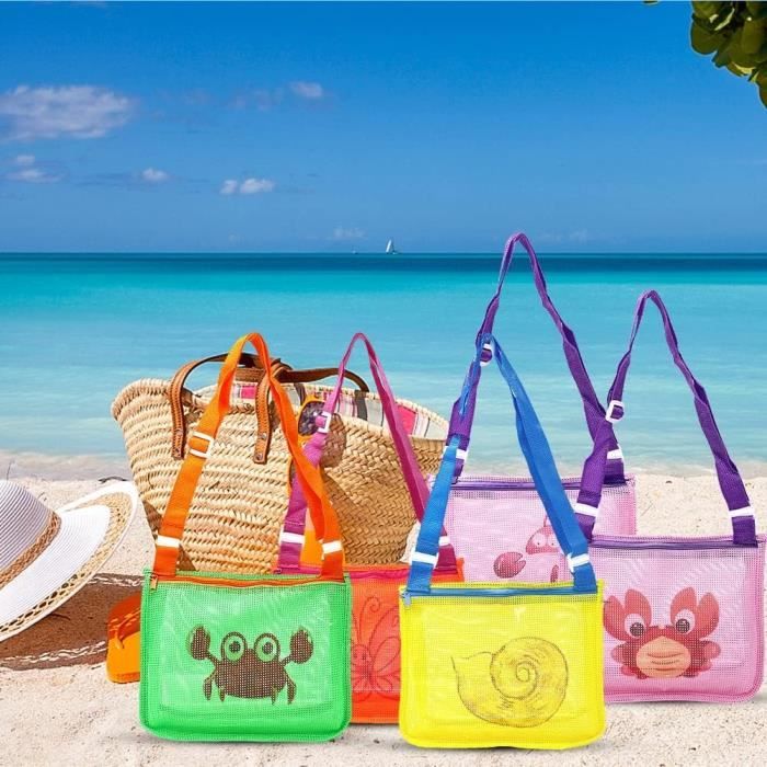Sac Jouet Plage Enfant Rangement De Jouets De Plage Sac En Filet