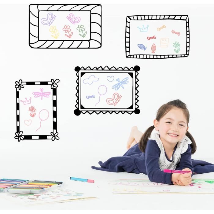 Stickers muraux cadres pour enfants