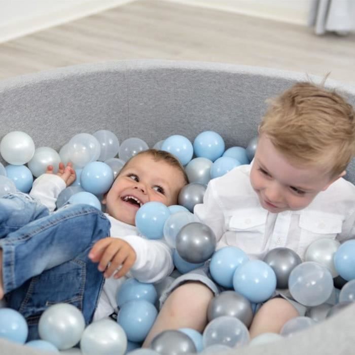 Piscine à Balles Angelove 90x30cm - 200 Balles Coton Doux Pour Enfants