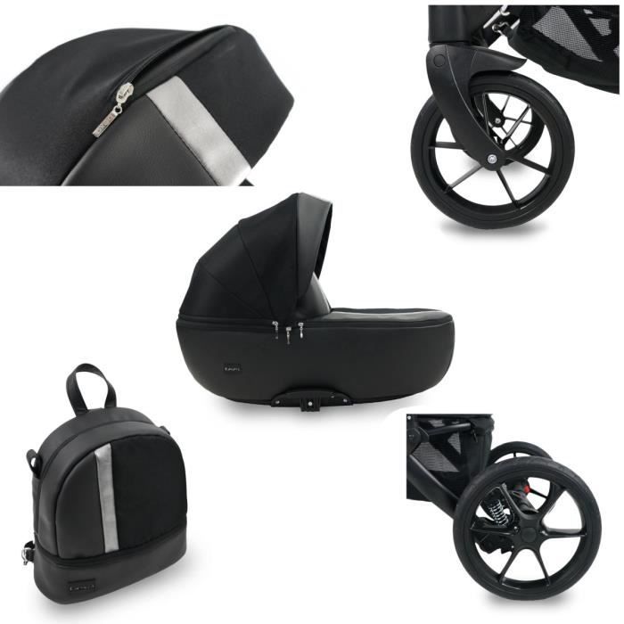 Poussette 3 en 1 set si ge auto pour b b isofix selection Air by