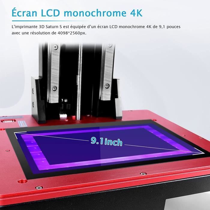 Ecran LCD pour Elegoo Saturn S – 3dware, Impression 3D au Maroc