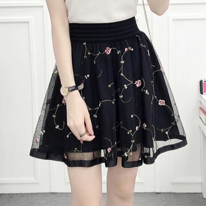 Femmes jupon sous jupe balan oire Tutu princesse jupe Hippy