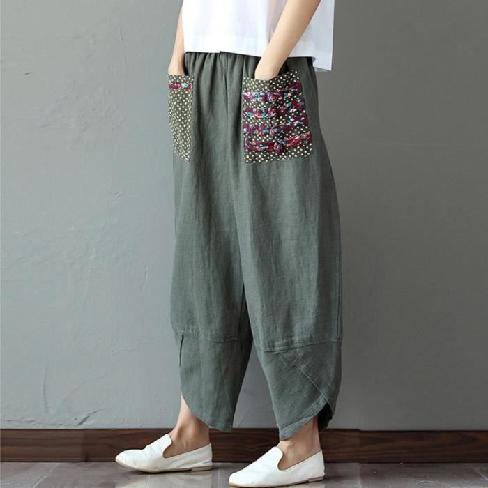 Pantalon style sarouel femme sales