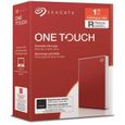 SEAGATE - Disque Dur Externe - One Touch HDD - 1To - USB 3.0 - Rouge (STKB1000403)-3