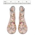 VGEBY Bottes de pluie femme Bottes de pluie imperméables antidérapantes pour femmes, chaussures de jardin (38)-3