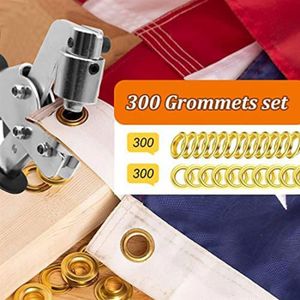 Pince à Œillets Longue 150 Mm Bossram – Avec 100 Œillets 4/5 Mm Et Manche Jaune Ergonomique Antidérapant