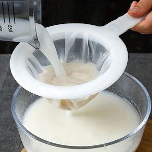 Filtre À Tamis Au Lait Végétal - 100 Mesh - Passoire - Cuisine - Alimentaire - Pour Filtrer Jus