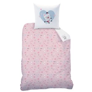 Couette Imprimée Vaiana 140x200 Cm - Couvre-lit 1 Personne En Polyester - Pour Chambre D'enfant