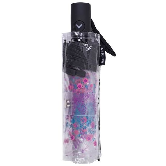 Women's Clear Full Automatique Parapluie fleuri Pluie Pliable Soleil Pluie Haute Qualité Women's Clear Full Automatique Parapluie fleuri Pluie Pliable Soleil Pluie Haute Qualité
