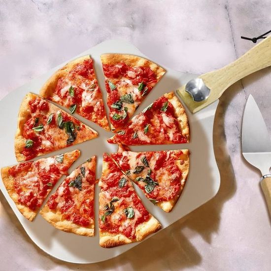 Generic spatule de service de Pizza en acier inoxydable/ grattoir