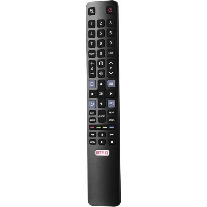 Ersatz-Fernbedienung Für TCL & Thomson TVs | RC802N / IRC802N | Kompatibel Mit Vielen 4K Android-Modellen