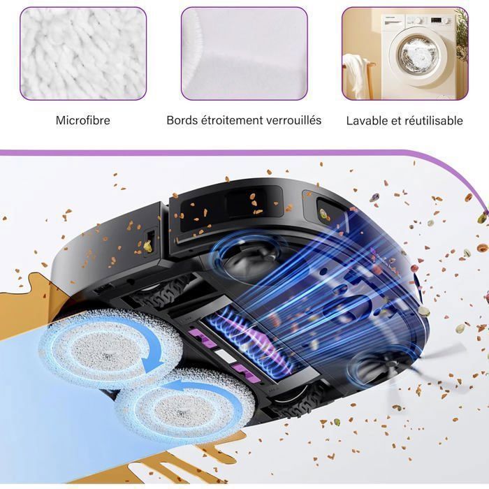 Kit di accessori di ricambio per aspirapolvere robot EUREKA J12 Ultra 1