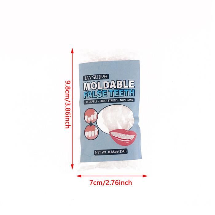Kit D'urgence Dentemp – Colle Efficace Pour Prothèses, Compact Et Prêt à L'emploi !
