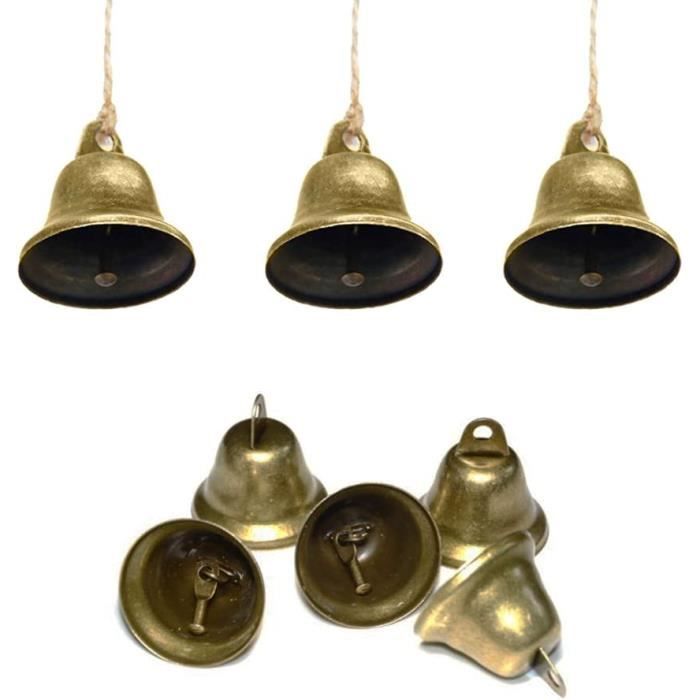 AUEAR, Lot De 20 Clochettes En Bronze Antique, Bouddhisme