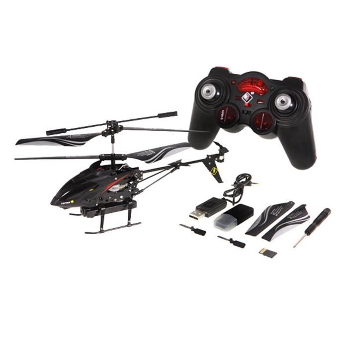 Drone enfant avec caméra HD - Noir - Télécommandé - 120m de portée - 8 min  d'autonomie - Cdiscount Jeux - Jouets