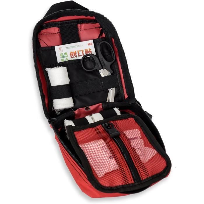 Grand Pochette EMT Médecine Tactique,Trousse de Premiers Soins Portable Molle pour Randonnées Grand Pochette EMT Médecine Tactique,Trousse de Premiers Soins Portable Molle pour Randonnées