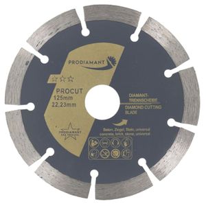 Disque Diamanté VEVOR 500 Mm Pour Scie à Béton - Épaisseur 12 Mm - Dents Plates - Pour Coupe Béton, Pierre - Neuf