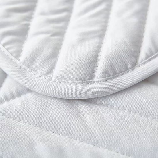 Couvre-lit Boutis Épais 220x240 Cm Avec 2 Taies 65x65 Cm - Matelassé, Double Face, Microfibre | Déco Chambre