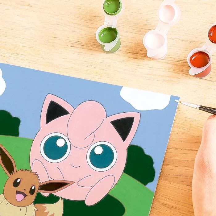 Peinture au numéro RavensburgerCreArt Kids - Pokémon : Pikachu - 13 x 18 cm- Coffrets Peinture Enfants - Coffrets Créatifs pour enfant Peinture au numéro RavensburgerCreArt Kids - Pokémon : Pikachu - 13 x 18 cm- Coffrets Peinture Enfants - Coffrets Créatifs pour enfant
