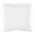 Taie d'oreiller coton INTIMITY 63x63 cm blanc-0
