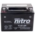 NITRO YTZ14S -N- Batterie Moto AGM Fermé-0