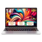 BVATE Ordinateur Portable - Win11- PC Portable -14 Pouces-1080p FHD - RAM 6Go+Stockage256Go SSD - Expansible 1TB-2.4G+5G WiFi-Argent