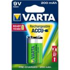 PILE RECHARGEABLE 9V Block-6HR61 (56722) - 2000 mAh VARTA