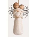 Figurine décorative - WILLOW TREE - Etreinte d'Ange - Hauteur 12 cm - Blanc - Pour Enfant à partir de 3 ans