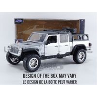Voiture Miniature de Collection - JADA TOYS 1/24 - JEEP Gladiator - Fast And Furious - 2020 - Silver - 31984S