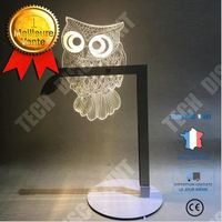 TD® Lampe Veilleuse LED 3D Enfant Lampe de nuit pour Chambre Chevet Table de Fille Fils Cadeau Déco Ambiance Créatif avec Câble USB