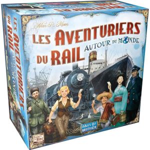 JEU SOCIÉTÉ - PLATEAU Days of Wonder Les Aventuriers du Rail : Autour du